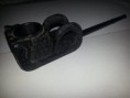 PIPAFUMADOR MADERA TALLADA NEGRA
